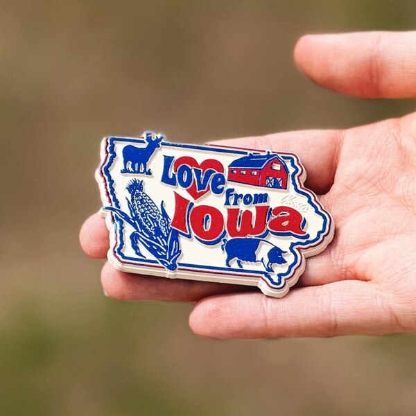 Love from Iowa Magnet
